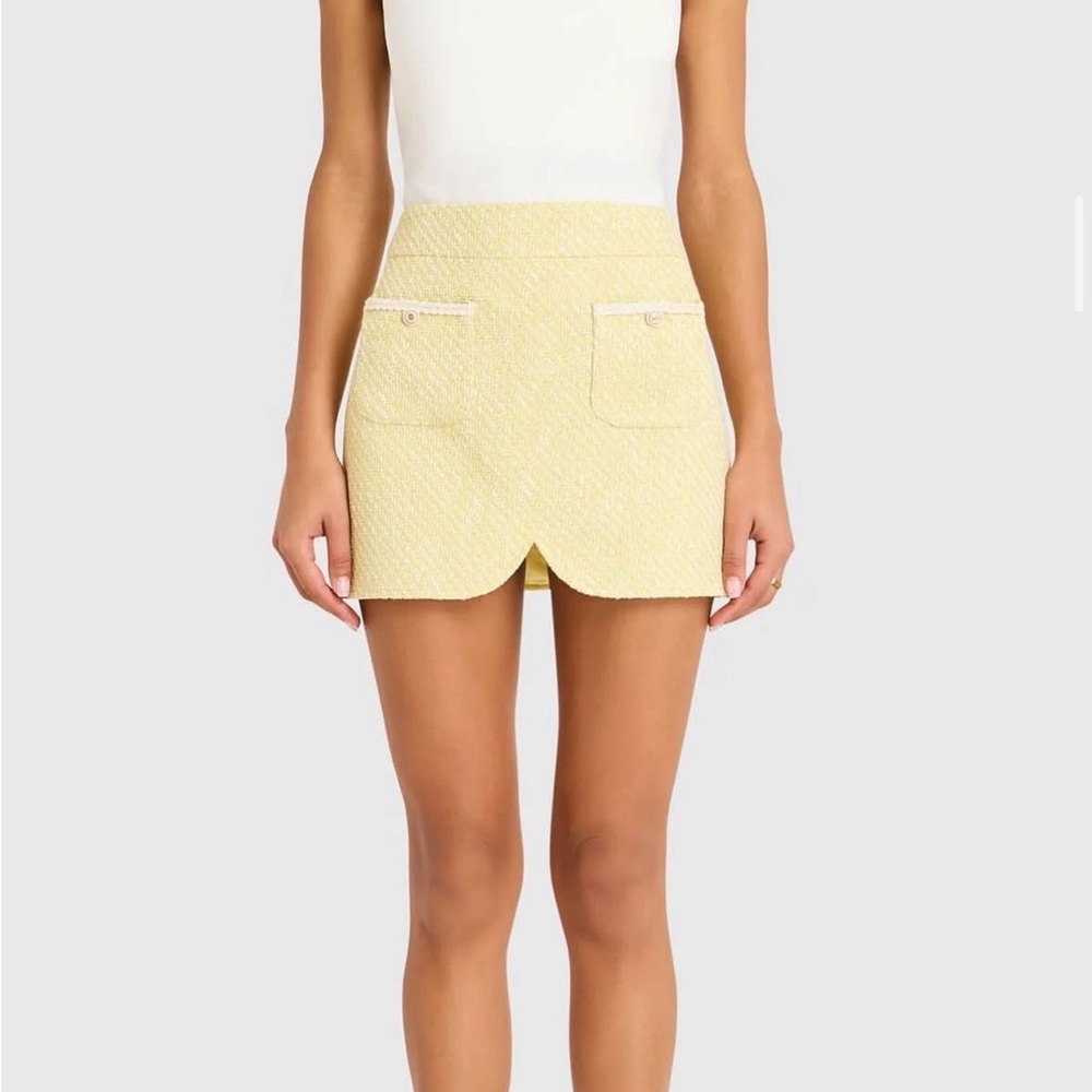 Yellow Women's Shorts Amanda uprichard